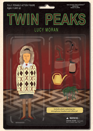 Illustration for article titled Twin Peaks Action Figures Have The Best Accessories Possible